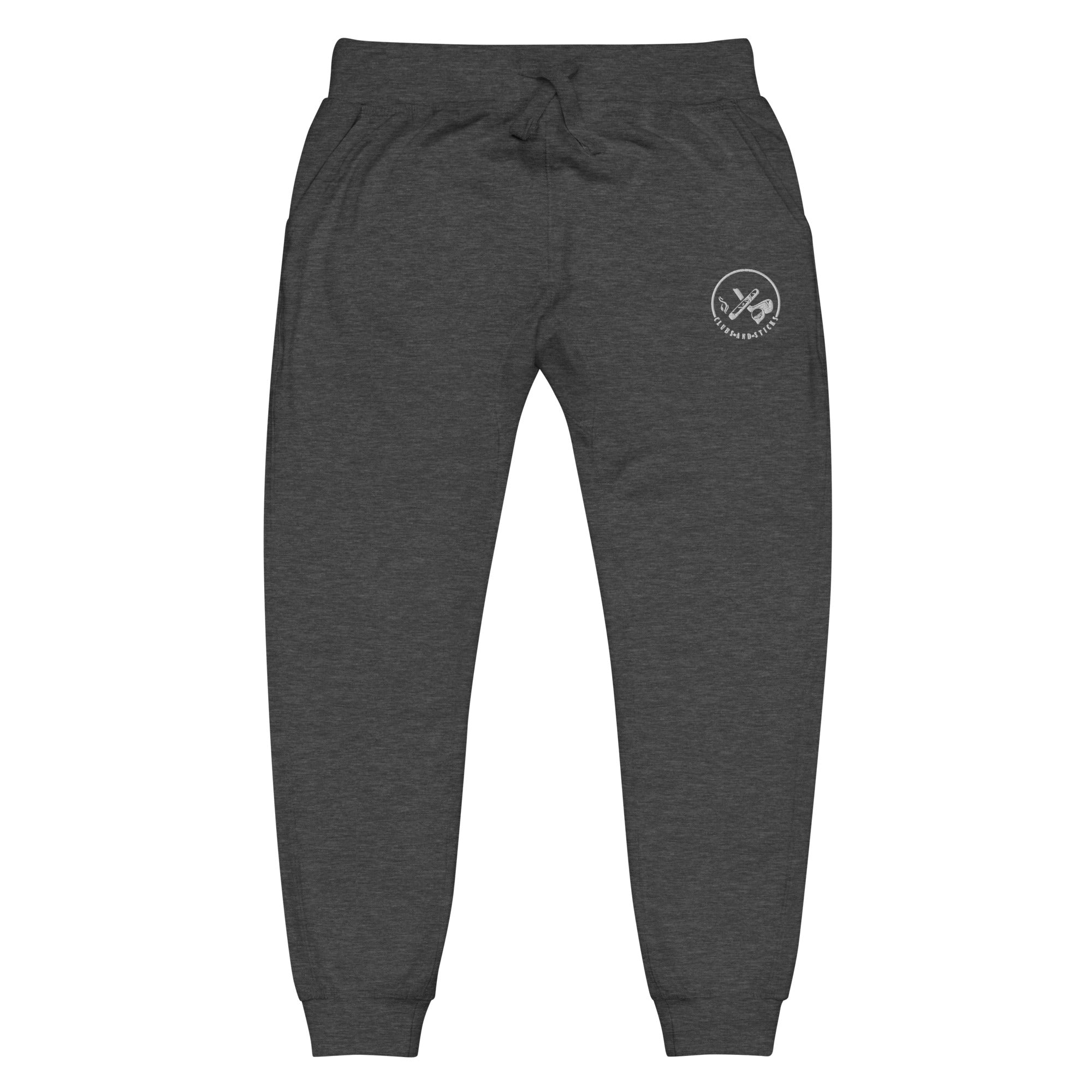 Clubs and Sticks fleece sweatpants