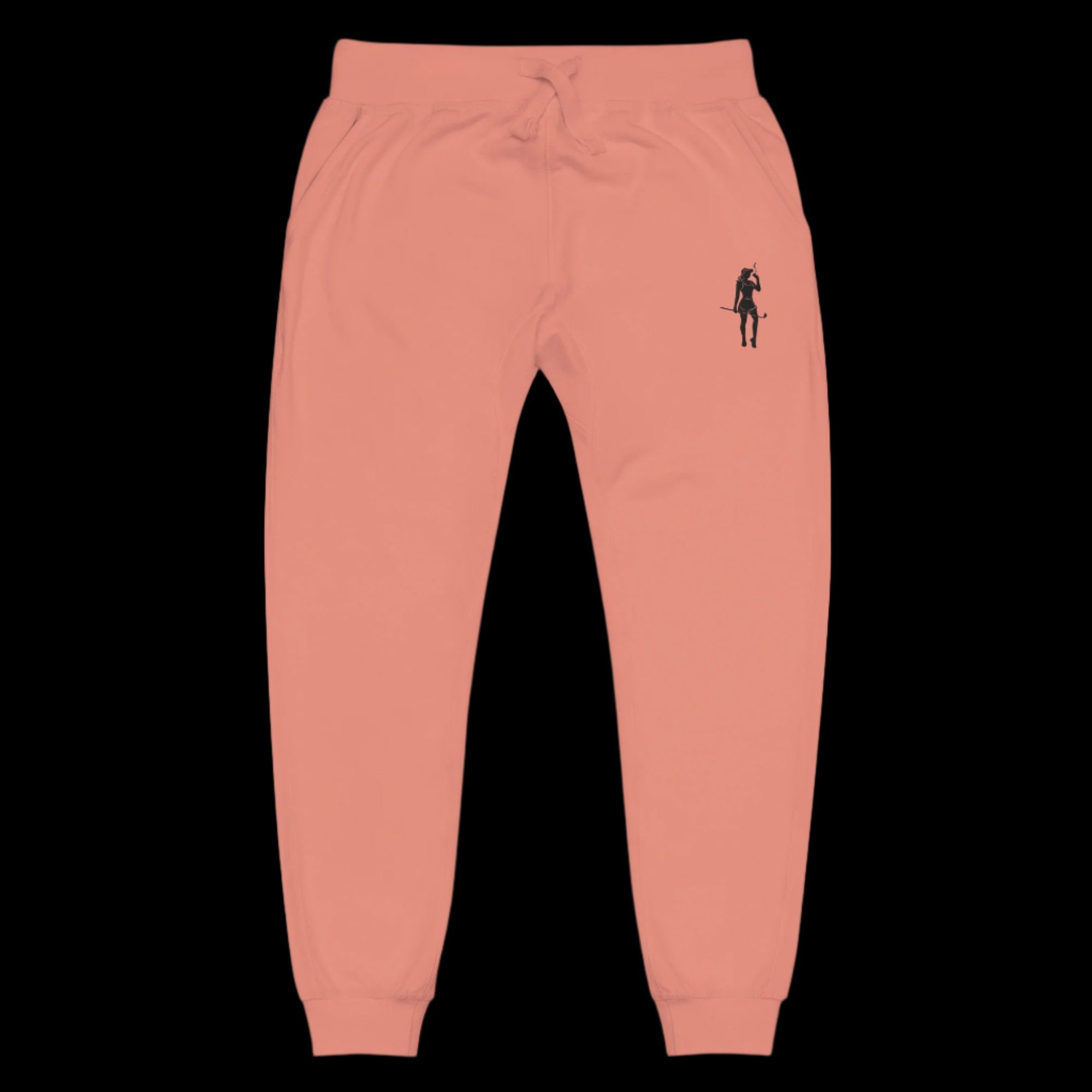 Female Cigar Golfer fleece sweatpants