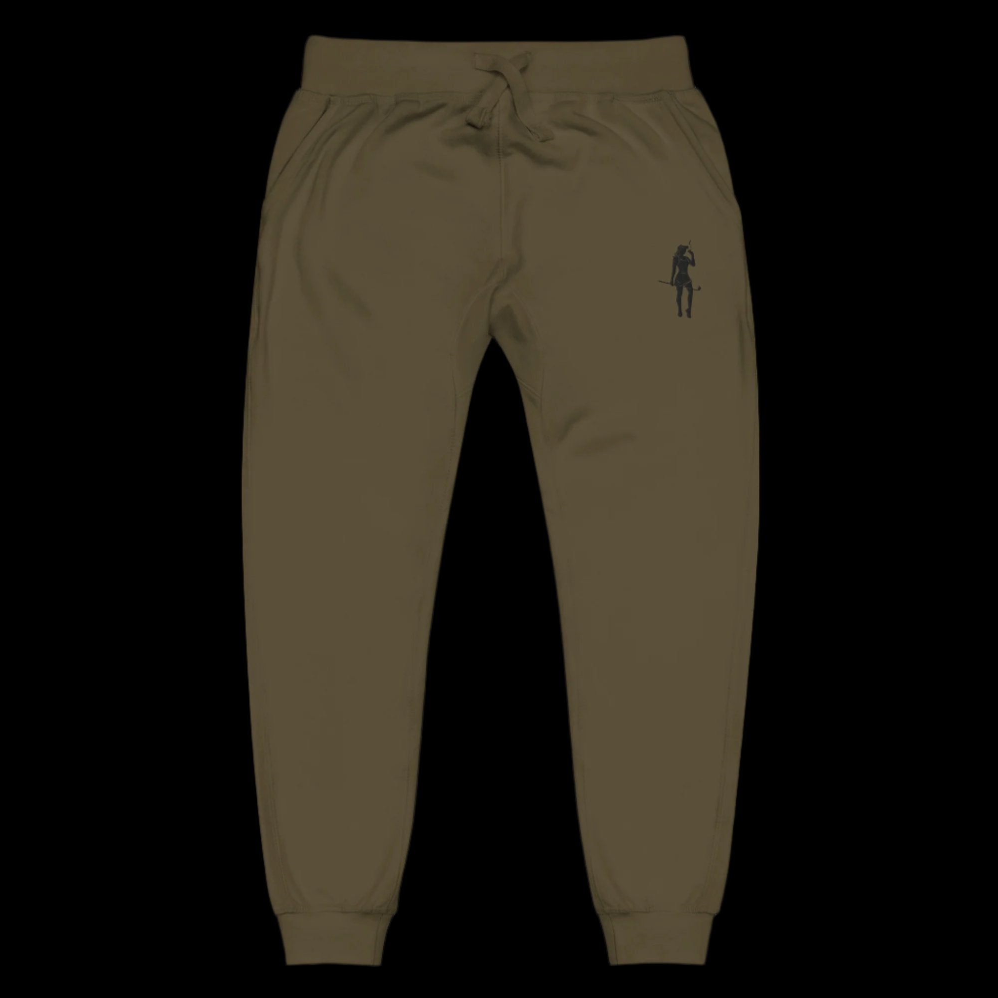 Female Cigar Golfer fleece sweatpants