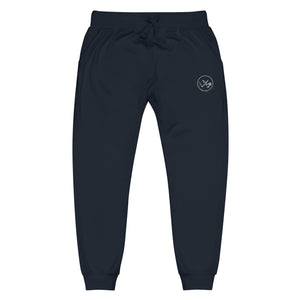 Clubs and Sticks Embroidered fleece sweatpants