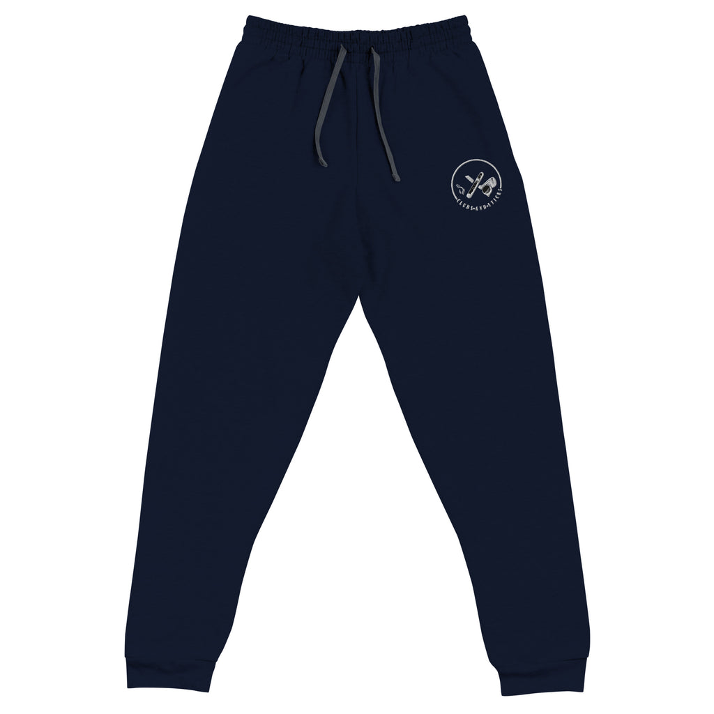 Clubs and Sticks Embroidered Sweatpants