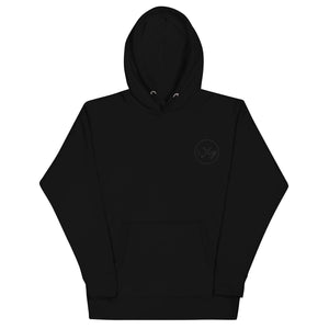 Clubs and Sticks Embroidered Hoodie