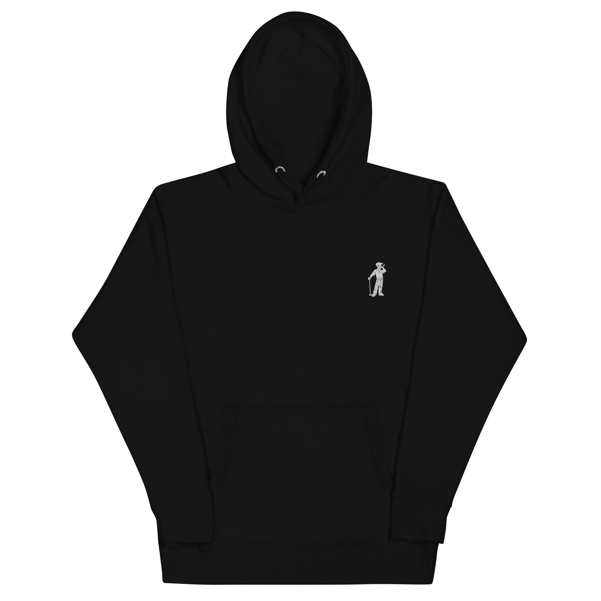 Cigar Golfer Embroidered Hoodie