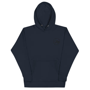 Clubs and Sticks Embroidered Hoodie