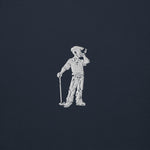 Cigar Golfer Embroidered Hoodie