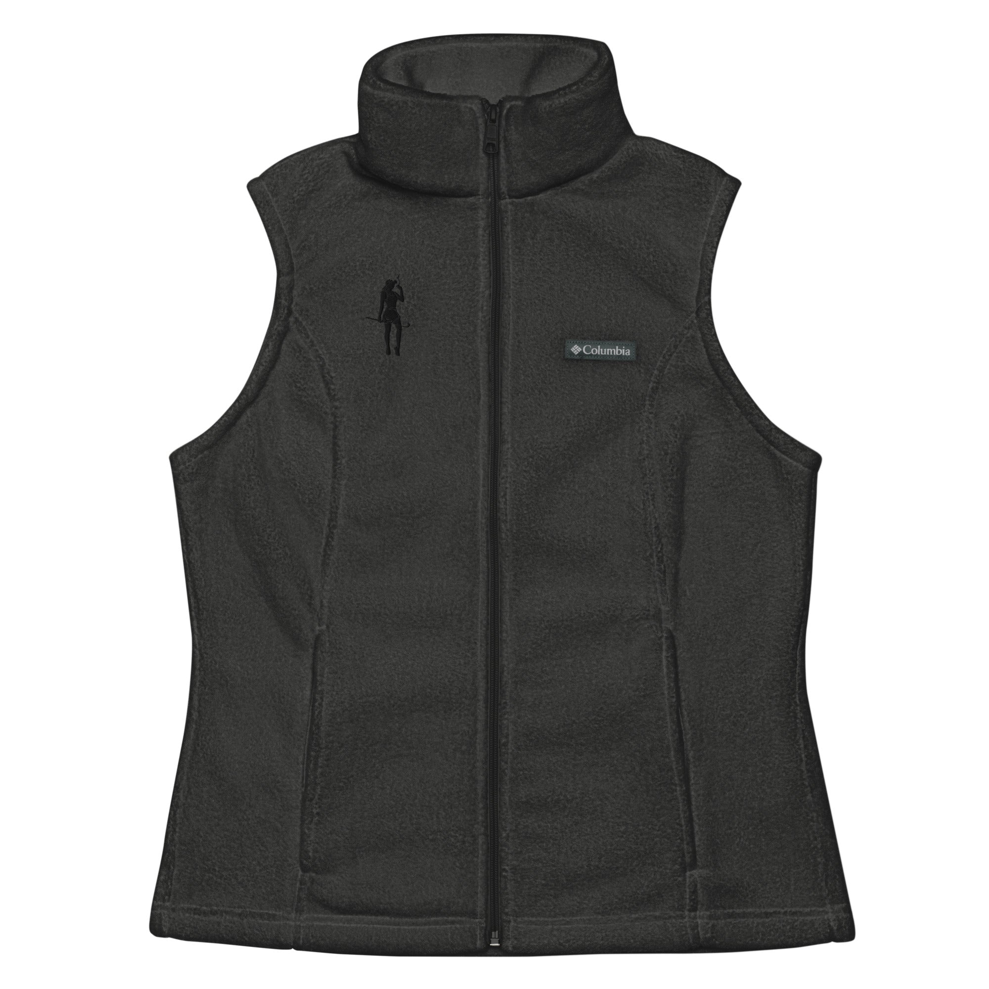 Ladies Embroidered Cigar Golfer Columbia fleece vest