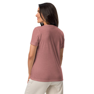 Clubs and Sticks Women’s relaxed v-neck t-shirt