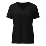 Clubs and Sticks Women’s relaxed v-neck t-shirt