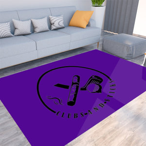 Area Rug - Black Logo