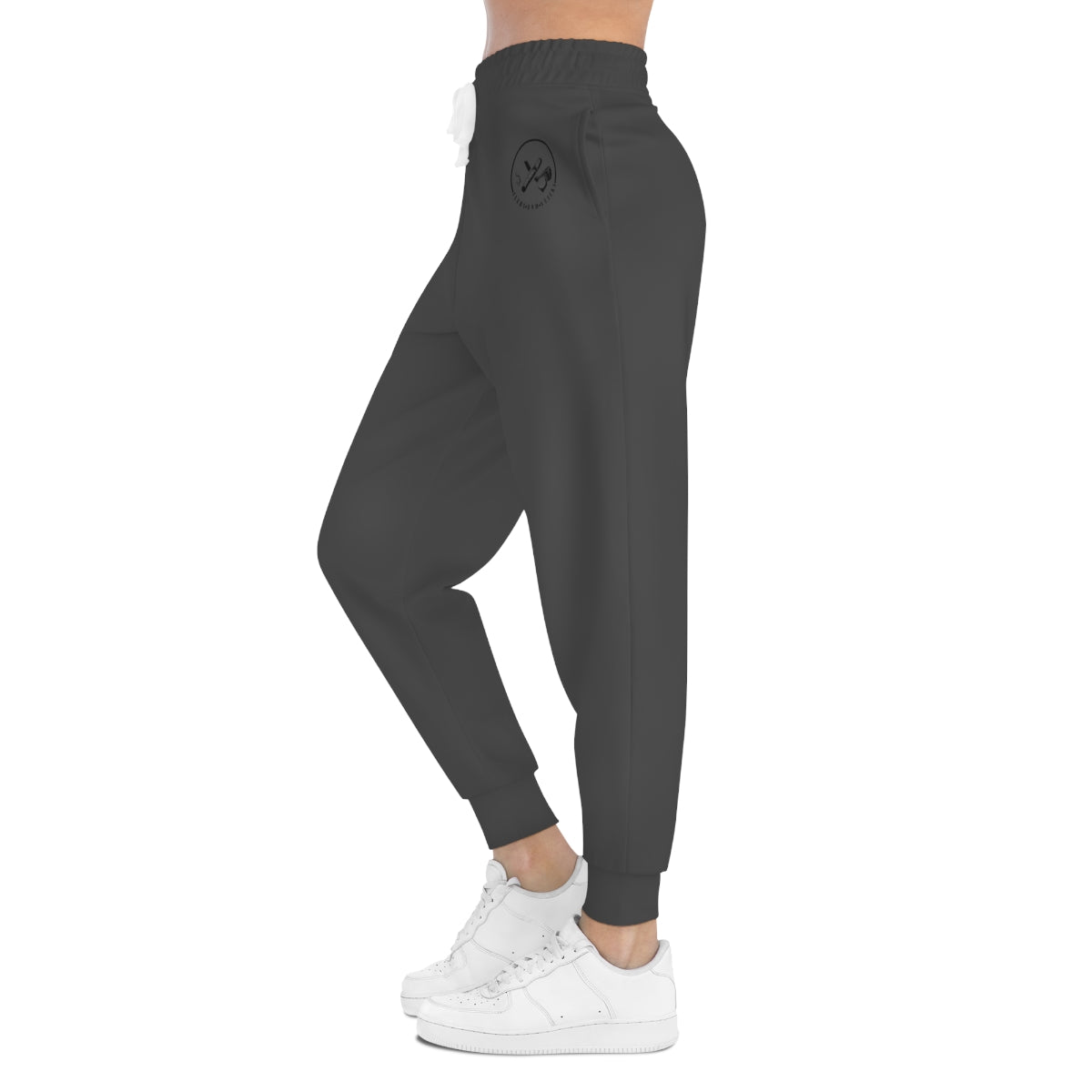 Athletic Joggers- Black Logo