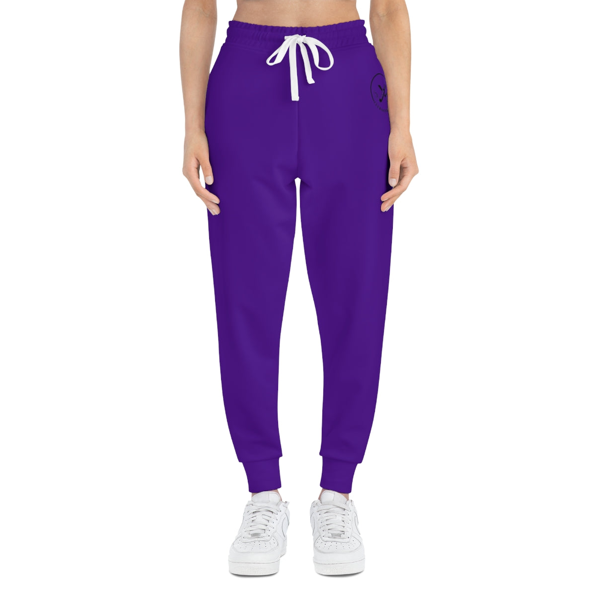 Athletic Joggers- Black Logo