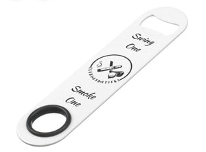 Clubs and Sticks Stainless Steel Bottle Opener