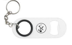 Clubs and Sticks Mini Bottle Opener With Keychain
