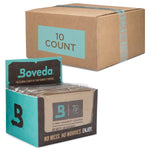 Boveda Size 60 For Humidor - Ten 12 Count Of Unwrapped In Overwrapped Retail Carton