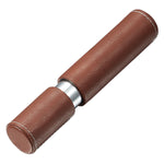 Tristan Leather & Stainless Steel Cigar Case