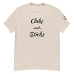 Mens ClubsandSticks Short-sleeve t-shirt