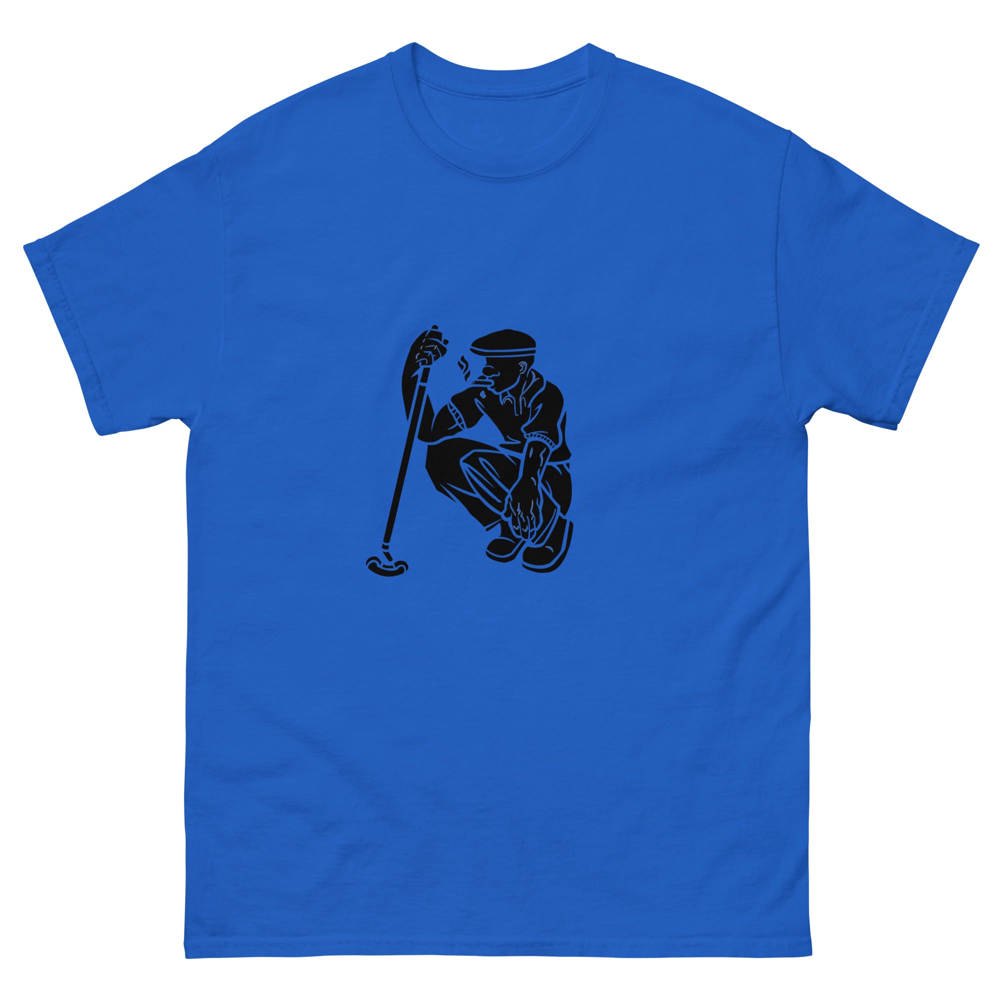 Kneeling Golfer classic tee