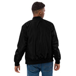 Clubs and Sticks Embroidered Bomber Jacket