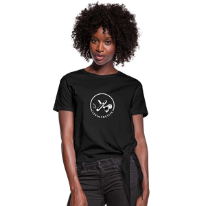 Women's Knotted T-Shirt - black
