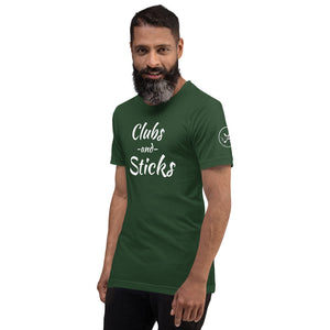Mens ClubsandSticks Short-sleeve t-shirt