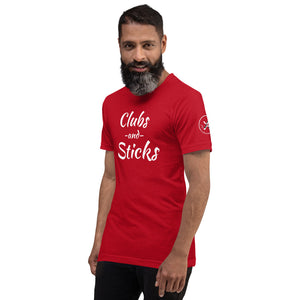 Mens ClubsandSticks Short-sleeve t-shirt